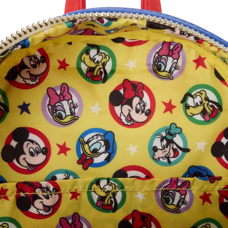 Disney Loungefly Mini Sac A Dos Mickey And Friends Combo sac + serre tete