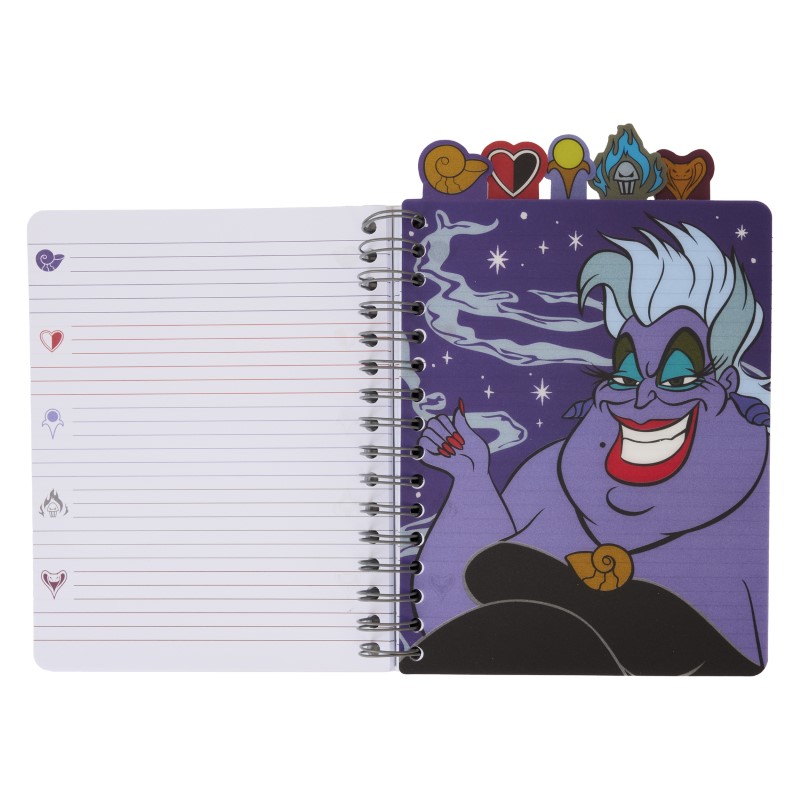 Disney Loungefly Notebook Journal Villains