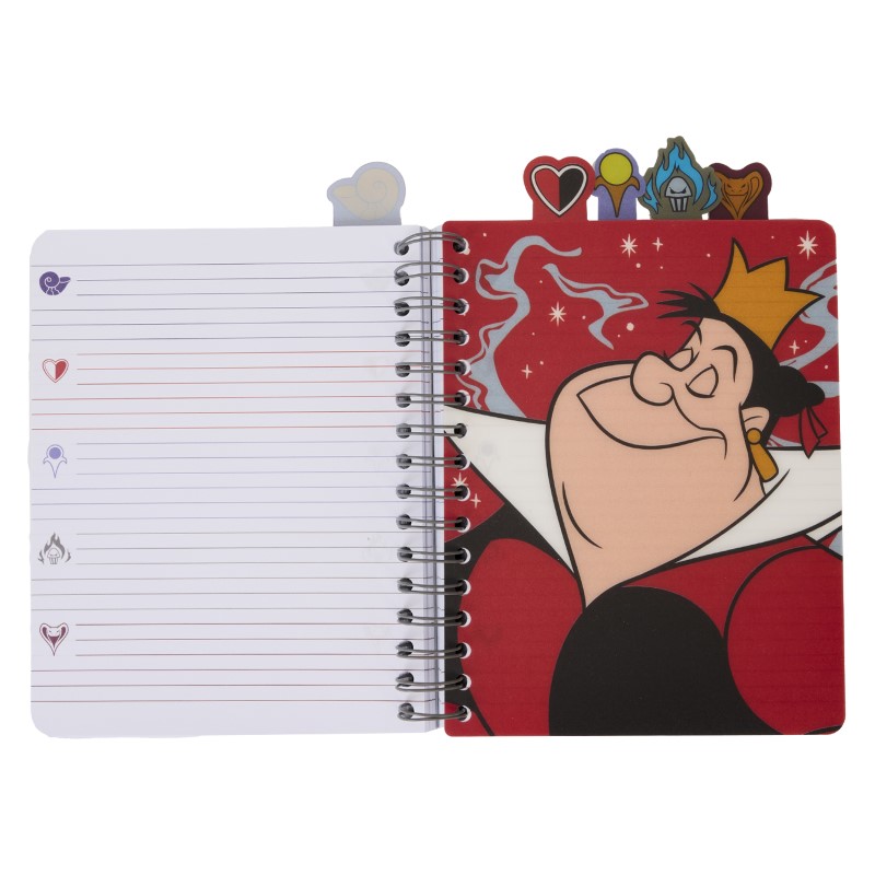 Disney Loungefly Notebook Journal Villains