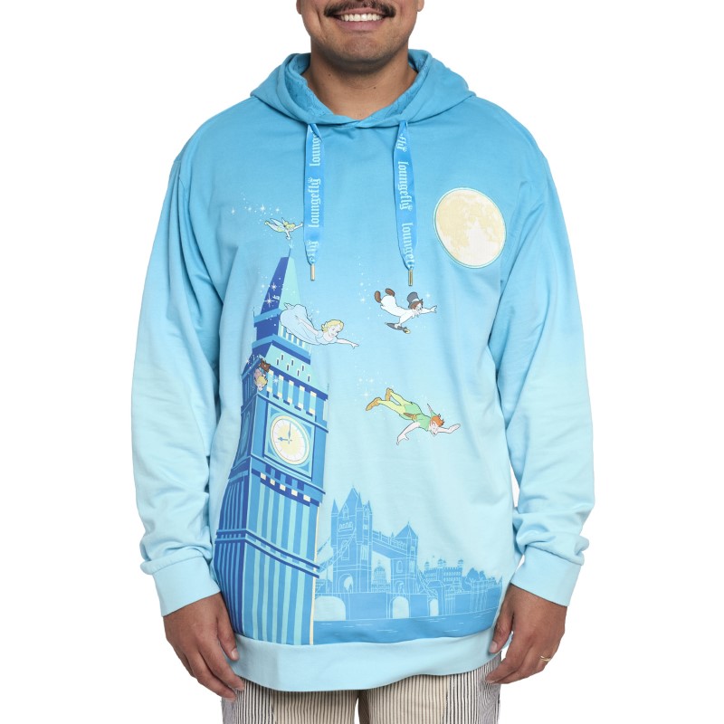 Disney Loungefly Hoodie Peter Pan You Can Fly Small