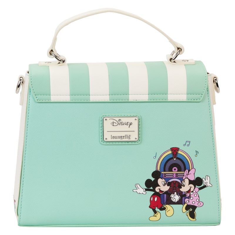 ID9 - Disney Loungefly Sac A Main Mickey & Minnie Date Night Diner