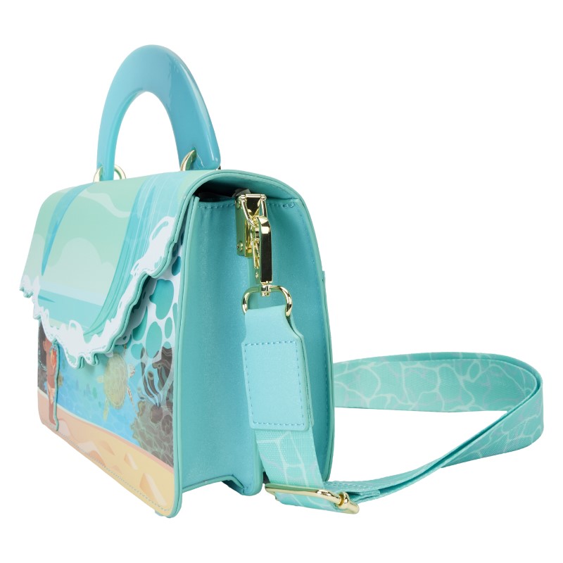 Disney Loungefly Sac A Main Moana Ocean Wave Handle