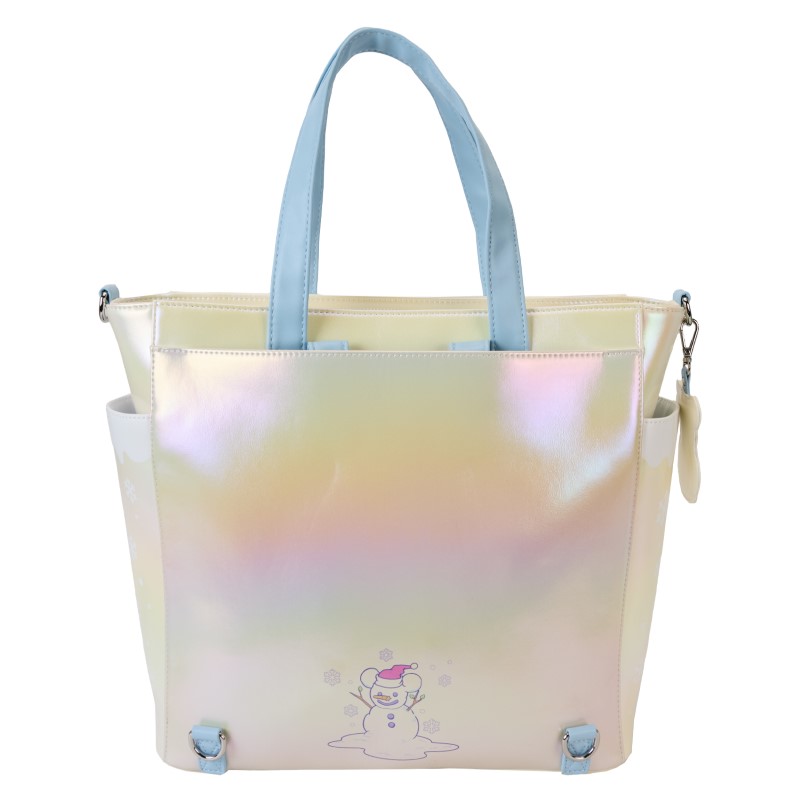 Disney Loungefly Sac à Main Convertible Mickey And Friends Winter Wonderland Scene