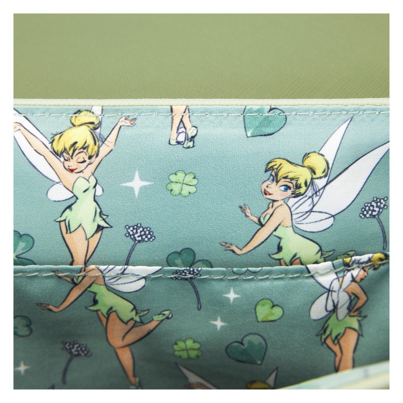 Disney Loungefly Sac A Main Tinker Bell 4-Leaf Clover 