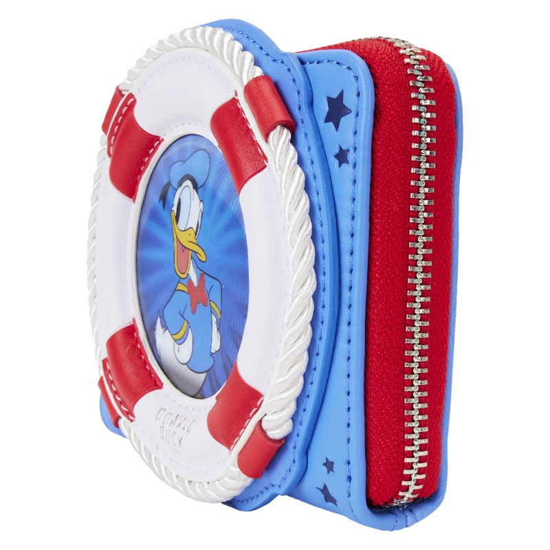 Disney Loungefly Portefeuille Donald Duck 90th Anniv 