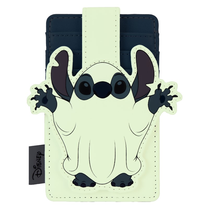 Disney  Loungefly Porte Carte Stitch Ghost 