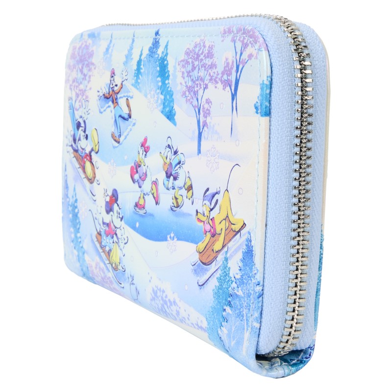 Disney Loungefly Portefeuille Mickey And Friends Winter Wonderland 