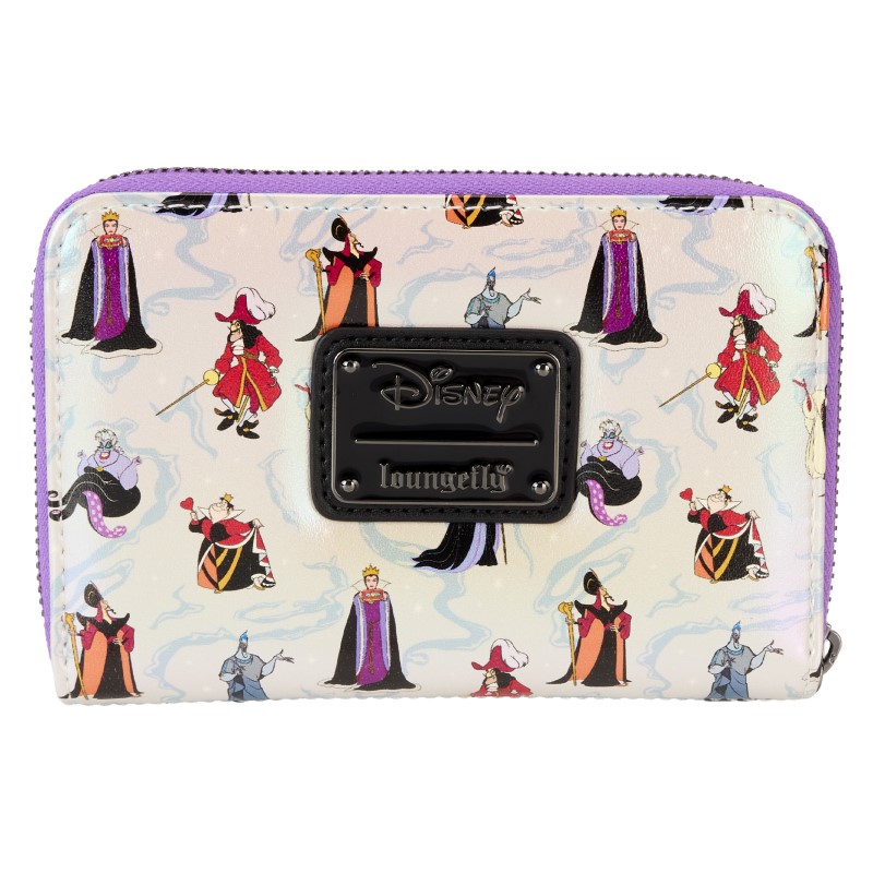 Disney Loungefly Portefeuille Villains Iridescent