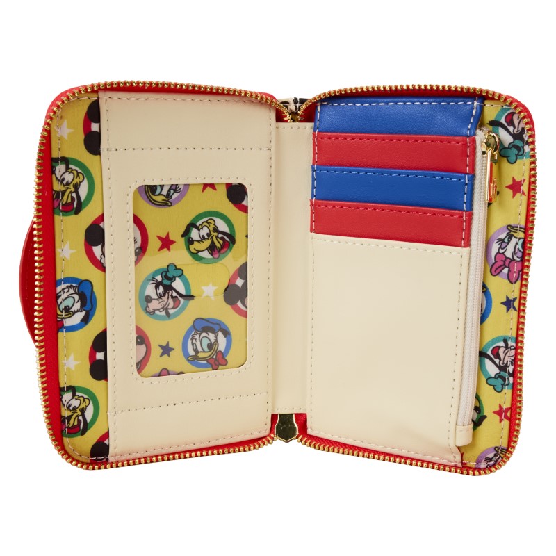  Disney Loungefly Portefeuille Mickey And Friends Classic