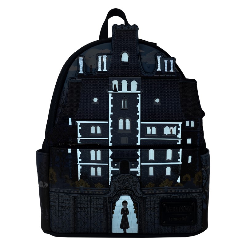 Wednesday Mercredi Loungefly Mini Sac A Dos Nevermore Academy