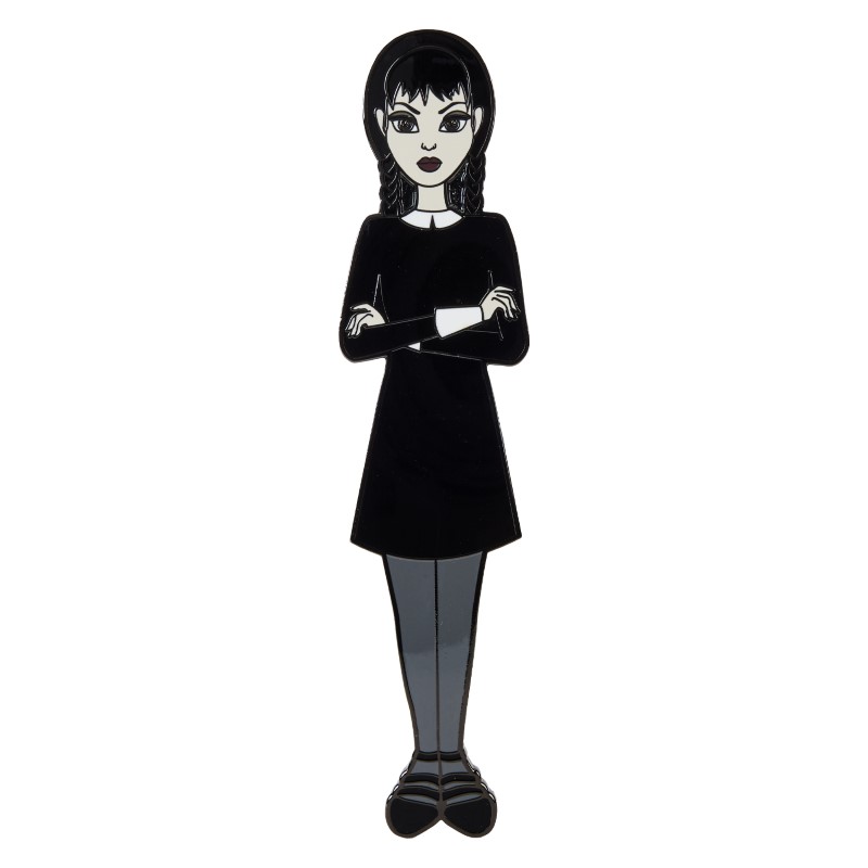 Wednesday Loungefly Paper Doll Pin Wednesday Addams 