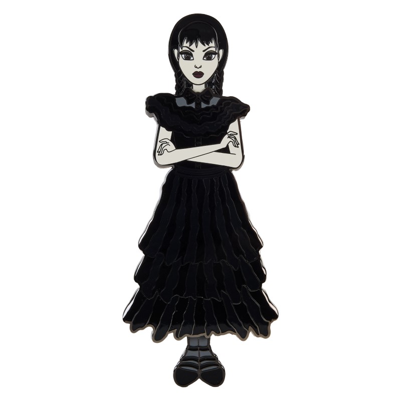 Wednesday Loungefly Paper Doll Pin Wednesday Addams 