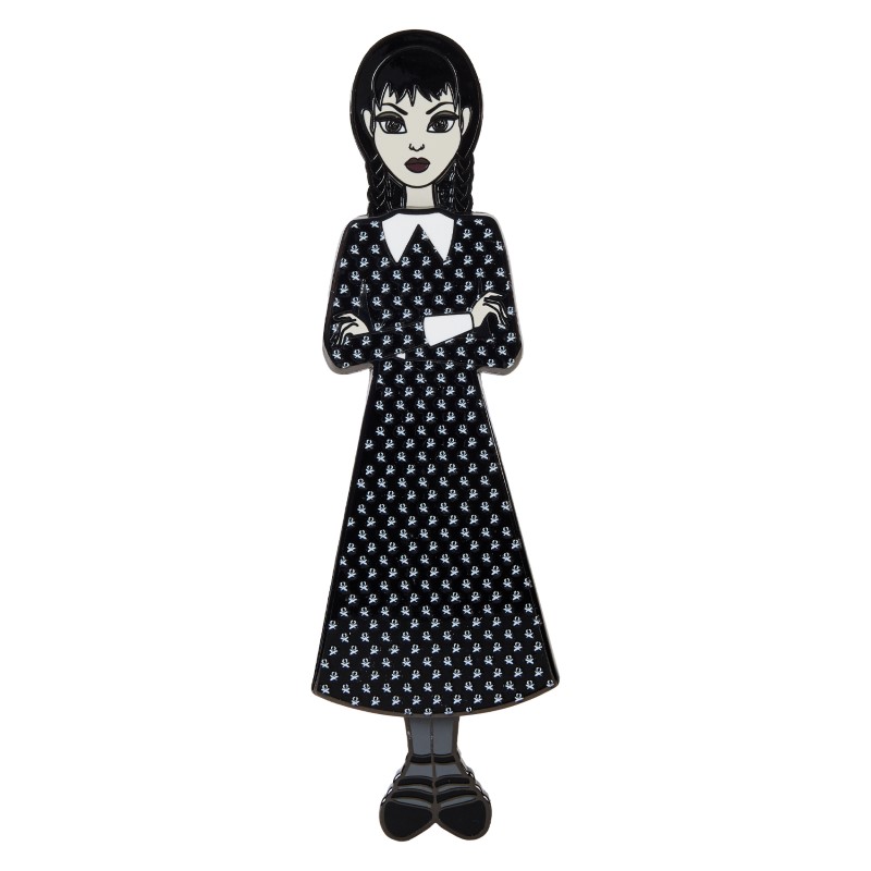 Wednesday Loungefly Paper Doll Pin Wednesday Addams 