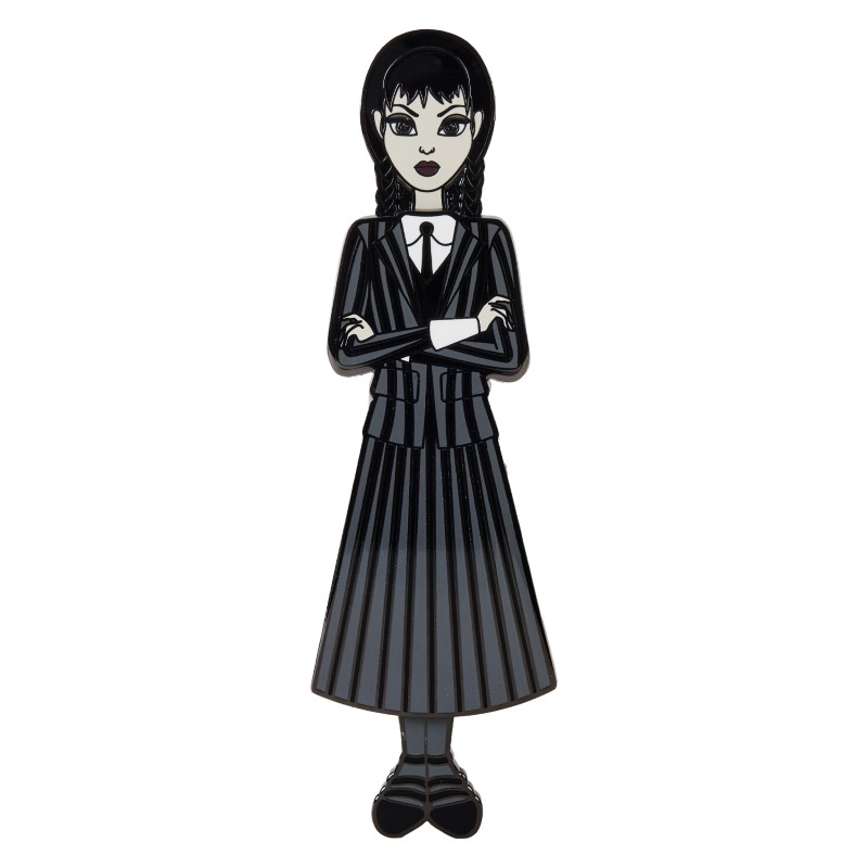 Wednesday Loungefly Paper Doll Pin Wednesday Addams 