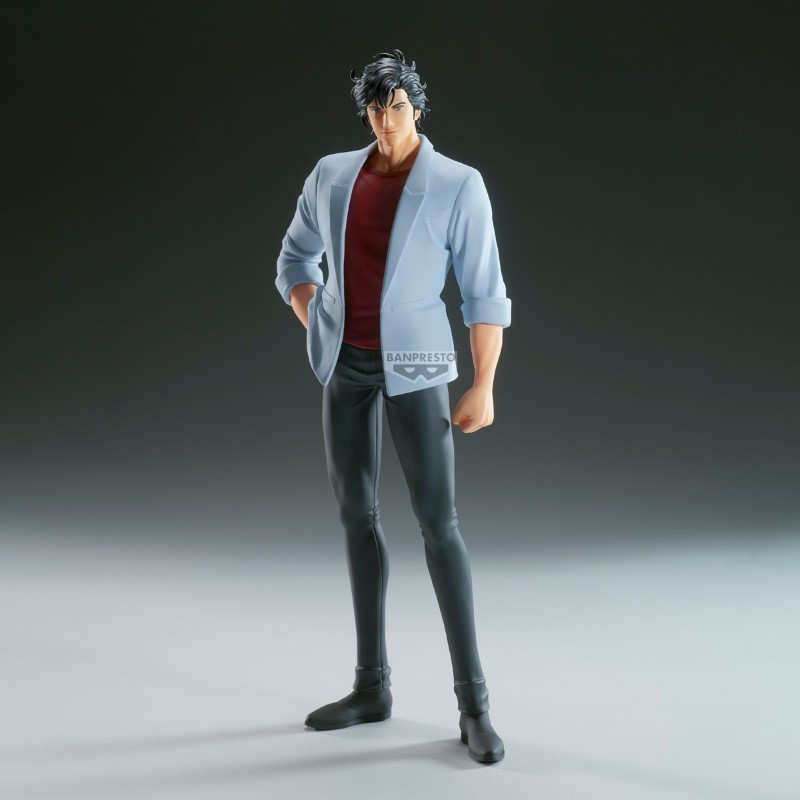 City Hunter Nicky Larson Figure Ryo Saeba 20cm W125