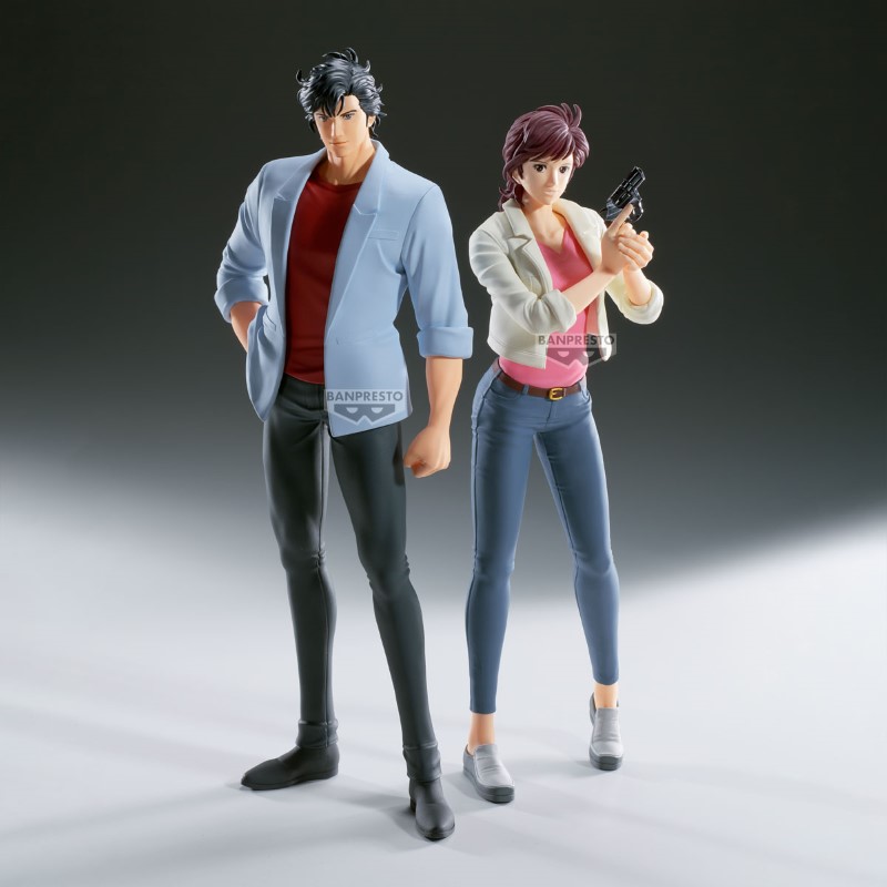 City Hunter Nicky Larson Figure Ryo Saeba 20cm W125