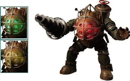 BIOSHOCK 2 Big Daddy ELITE BOUNCER LIGHT UP 20cm