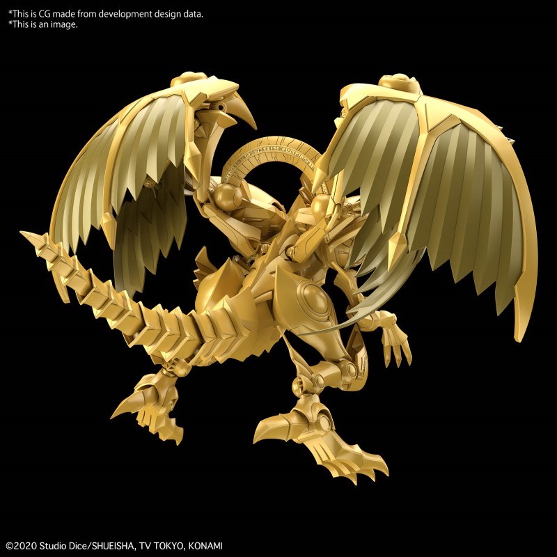 Yu Gi Oh Figure-Rise Standard Amplified Egyptian God Winged Dragon Of Ra